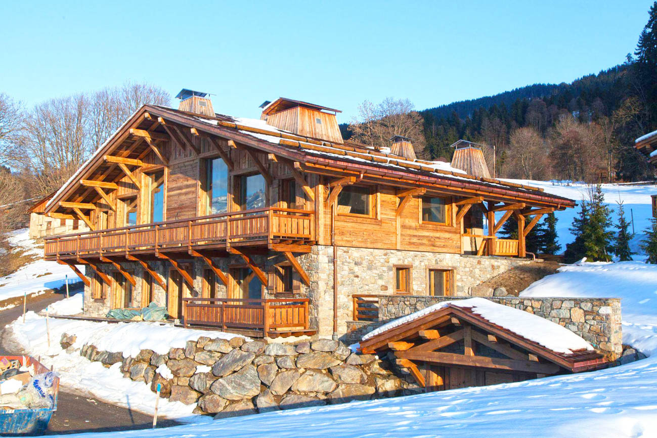 Catered luxury ski chalet Megeve Nala